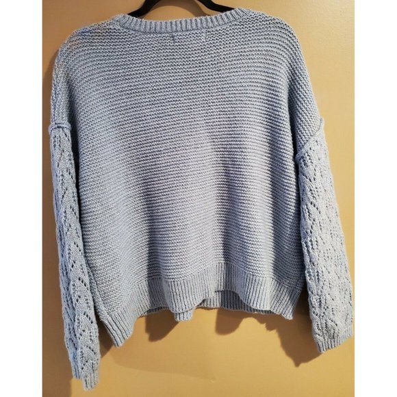 Women's Blue Knox Rose Pullover Sweater, Size XXL - Picture 5 of 6